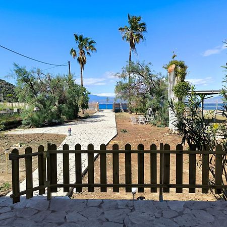 Palm Tree House By The Beach Skhoínos Exterior foto